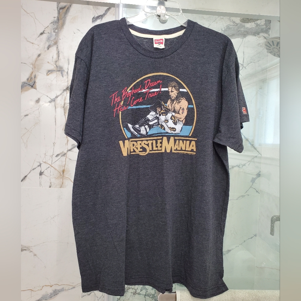 Shawn Michaels Wrestlemania T-Shirt Size XXL